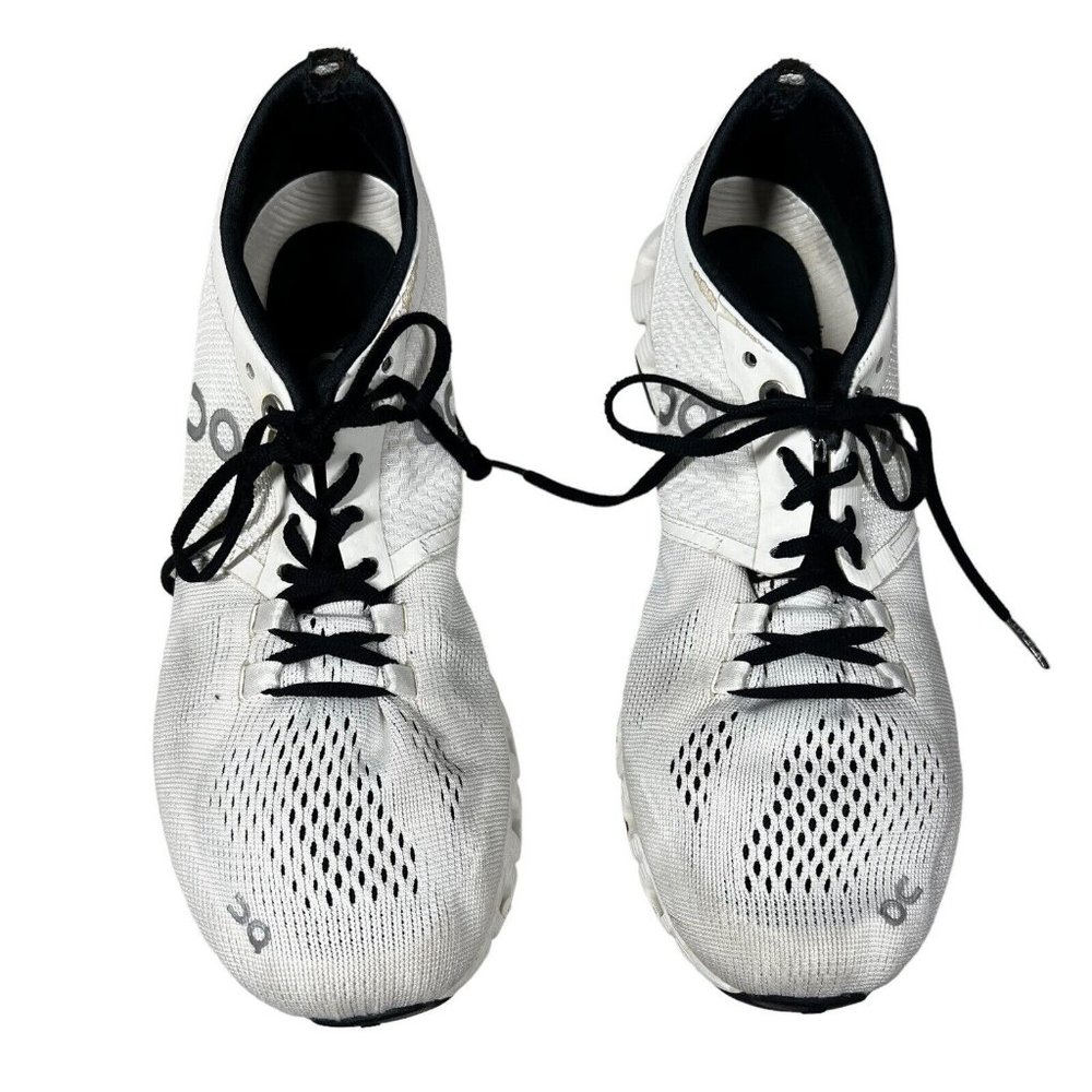 On Cloud 5 Womens Size 8.5 Mesh White Running Athletic Sneakers Slip On
